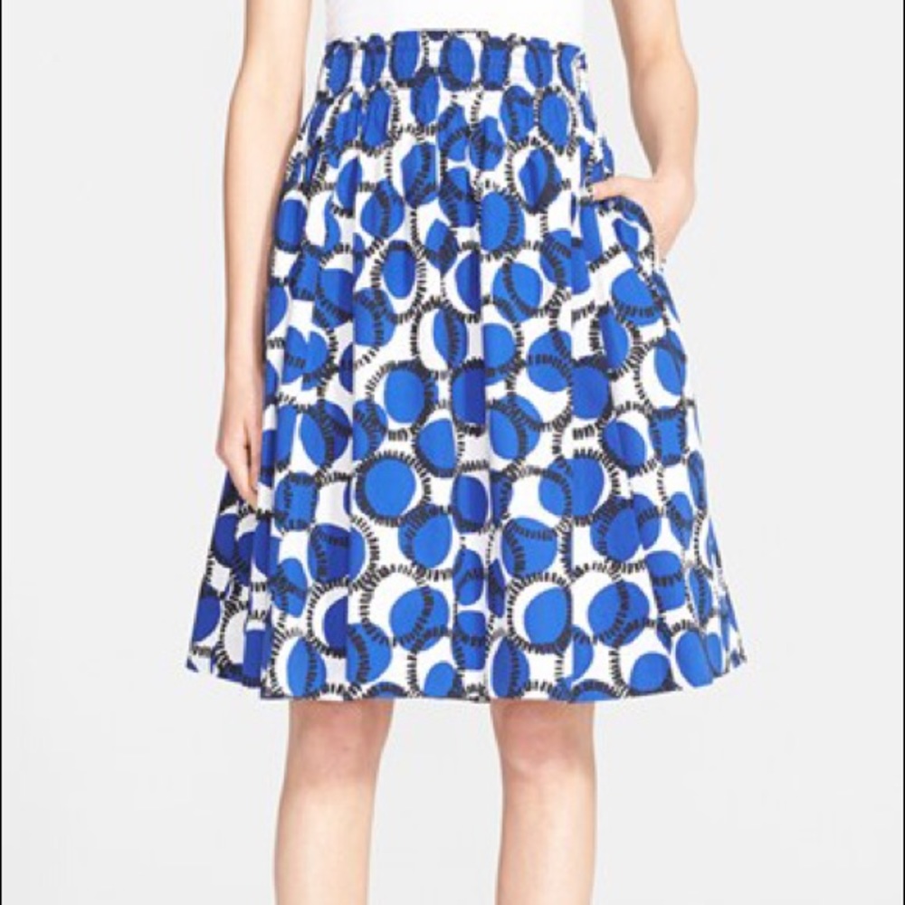 Kate Spade Blue Dot skirt